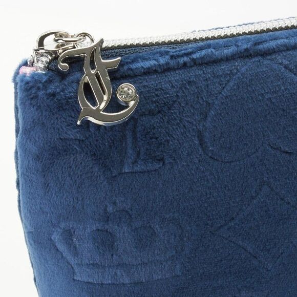 {Juicy Couture} Navy Blue Cosmetic Bag - Picture 7 of 8
